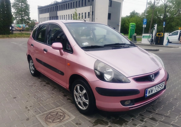 Honda Jazz cena 4999 przebieg: 178991, rok produkcji 2003 z Warszawa małe 191